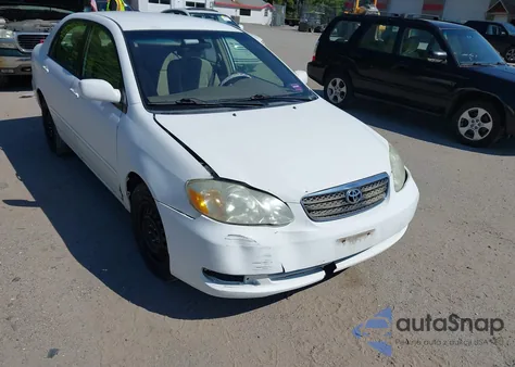 2007 Toyota Corolla Le из США, поврежденный, VIN 2T1BR32E67C851471